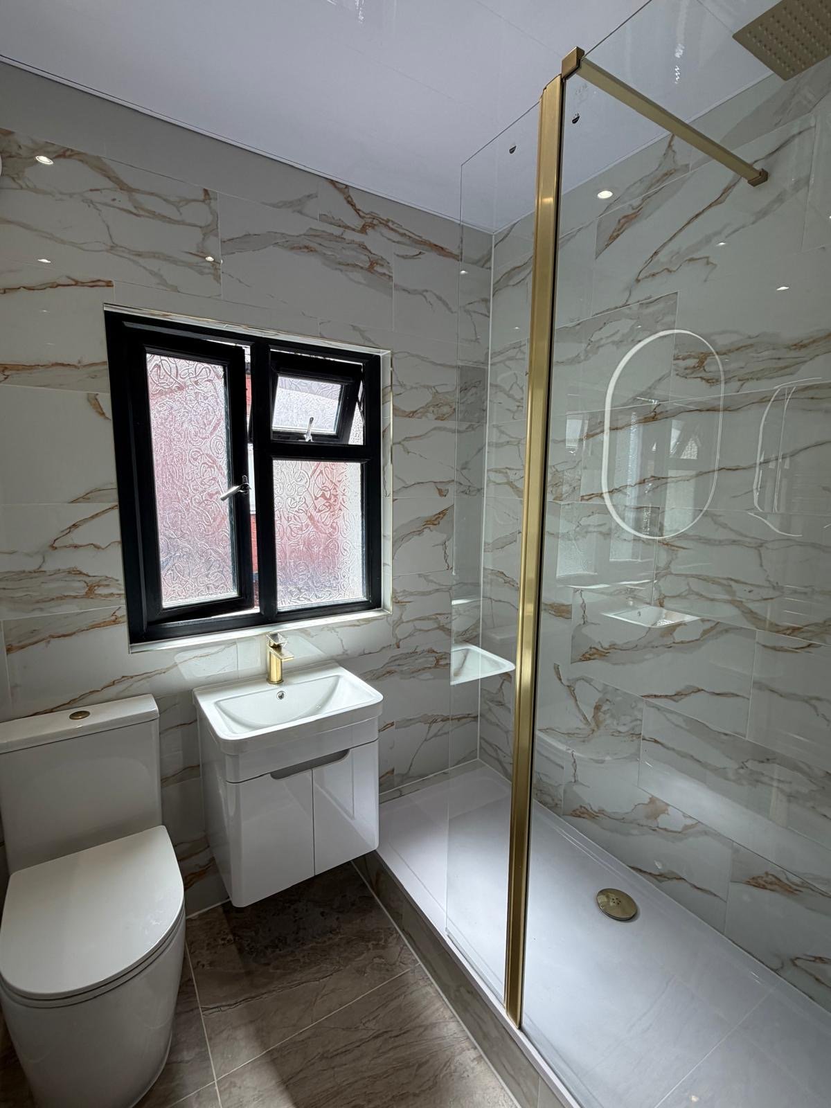 Marble Effect Bathroom