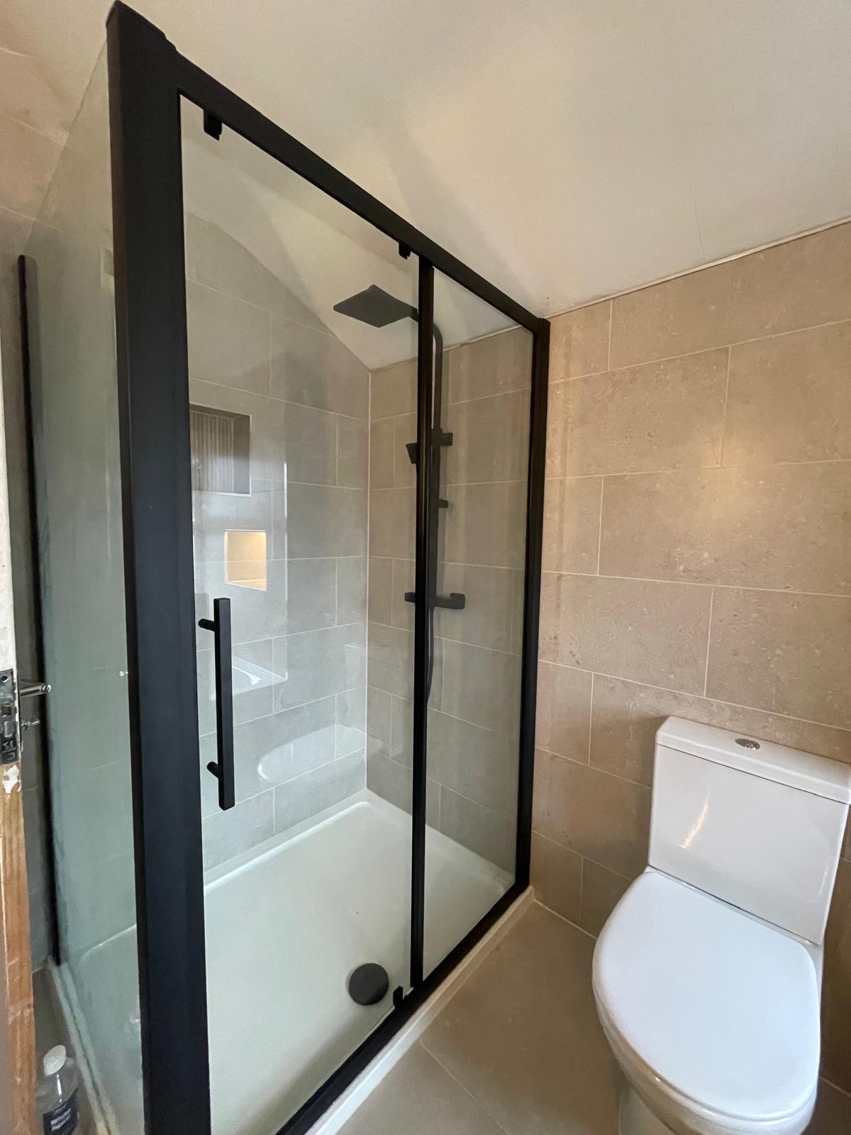 Black Framed Shower Enclosure